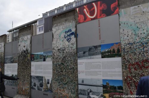City Sightseeing, Berlin, Berliner Mauer