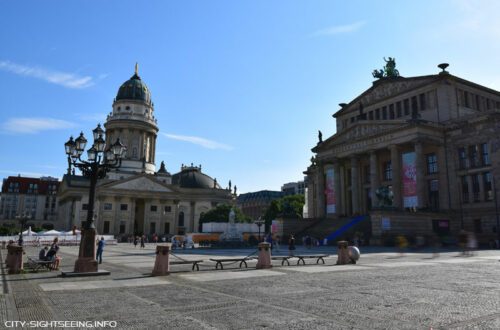 Berlin, Sights, Sehenswürdigkeiten, Gendarmenmarkt, Konzerthaus