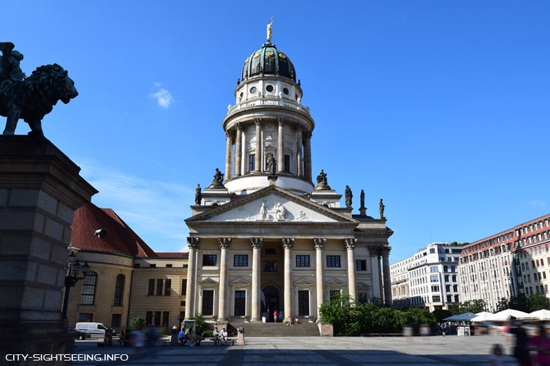Berlin, Sights, Sehenswürdigkeiten, Gendarmenmarkt, Kirche