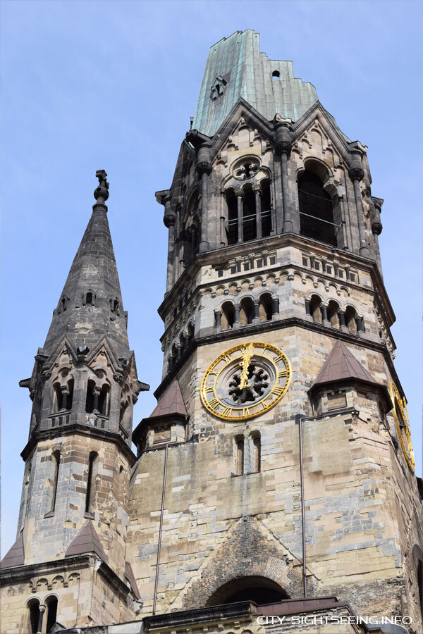 City Sightseeing, Berlin, Kaiser-Wilhelm-Gedächtniskirche, Kaiser Wilhelm Memorial Church