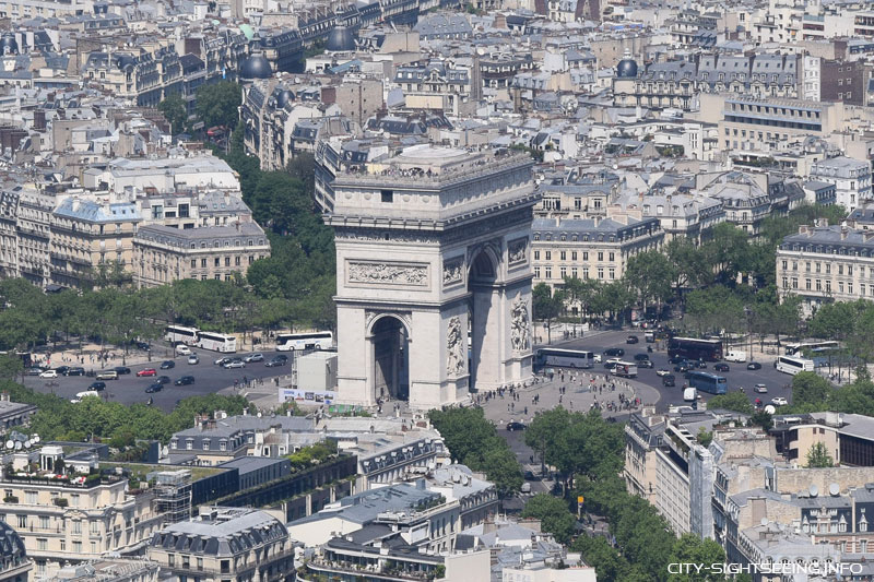 Arc de Triomphe, Paris, Frankreich, France, Sehenswürdigkeit, Sights, Sightseeing
