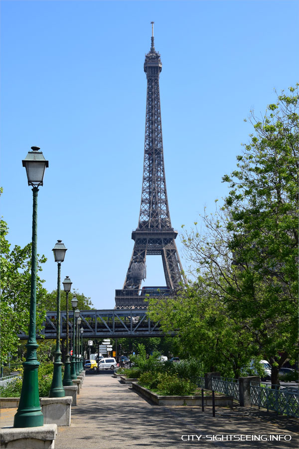 City Sightseeing, Paris, Frankreich, France, Eiffelturm, Eifelturm