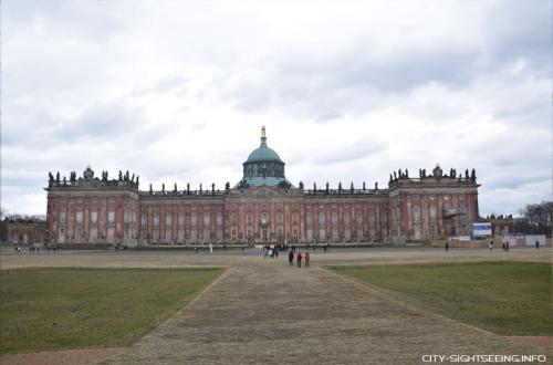 Park Sanssouci, Sanssouci, Potsdam, Neues Palais, New Palace