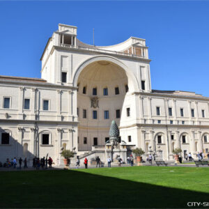 Cortile del Belvedere, Rom