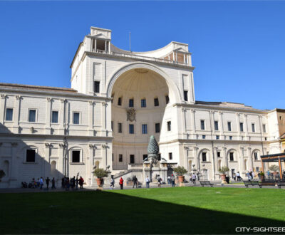 Cortile del Belvedere, Rom