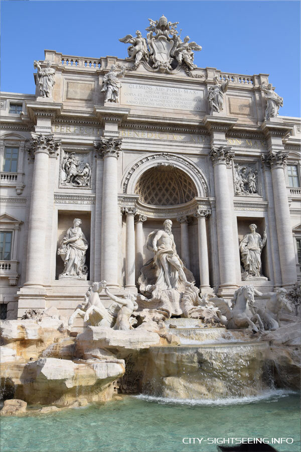 Trevi Brunnen, Rom