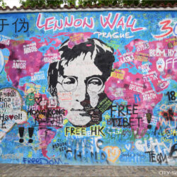 Lennon Wall, Prag