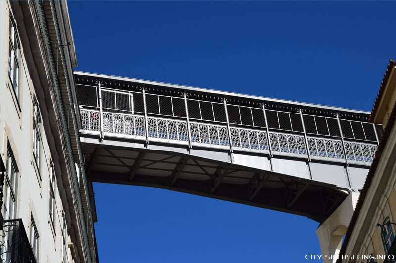 Lissabon, Portugal, Elevador, Santa