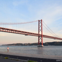Lissabon, Portugal, Brücke, Ponte de 25 Abril