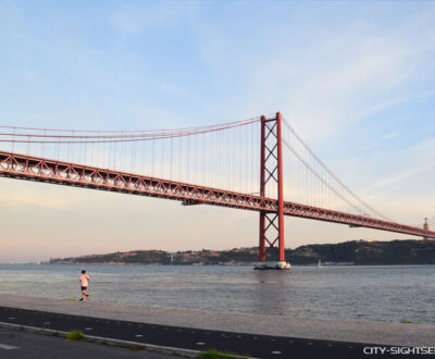 Lissabon, Portugal, Brücke, Ponte de 25 Abril