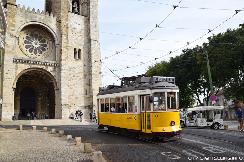 Eléctrico 28, Lissabon, Portugal, Sehenswürdigkeiten