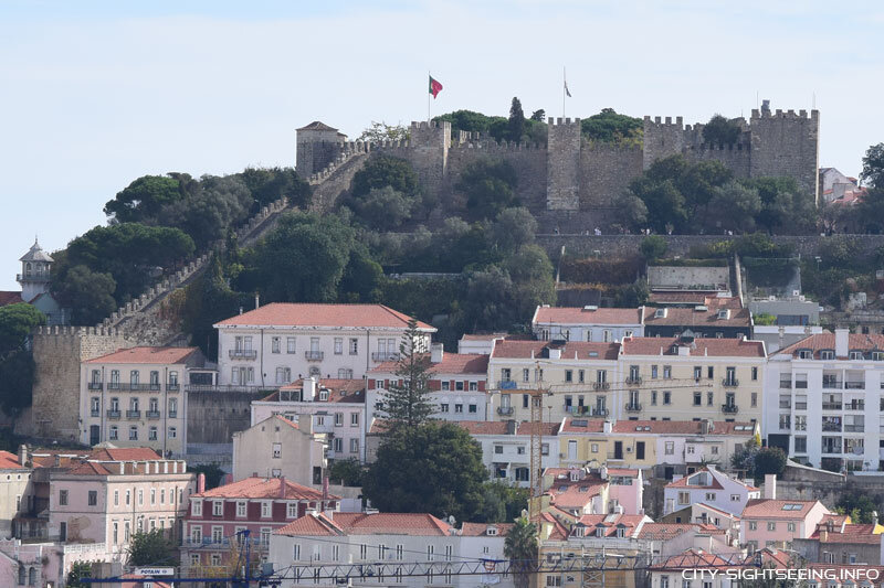 Castelo de São Jorge, Lissabon, Portugal, Sehenswürdigkeiten