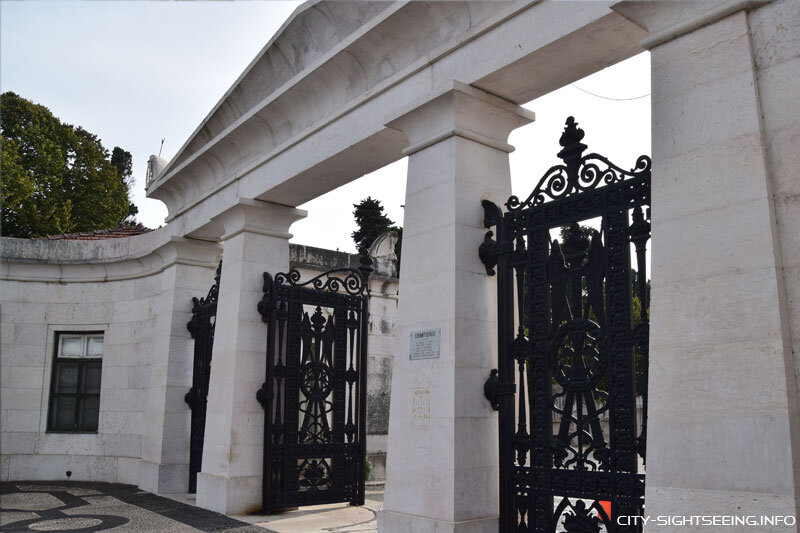 Cemetery Prazeres, Lissabon, Portugal, Sehenswürdigkeiten