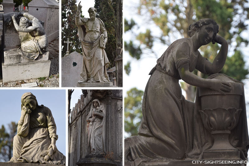 Cemetery Prazeres, Lissabon, Portugal, Sehenswürdigkeiten