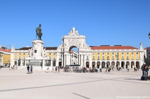 Lissabon, Portugal, Sehenswürdigkeiten, Praça do Comércio