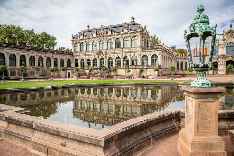 Dresden, Deutschland, Sehenswürdigkeit, Zwinger, Dresdner Zwinger