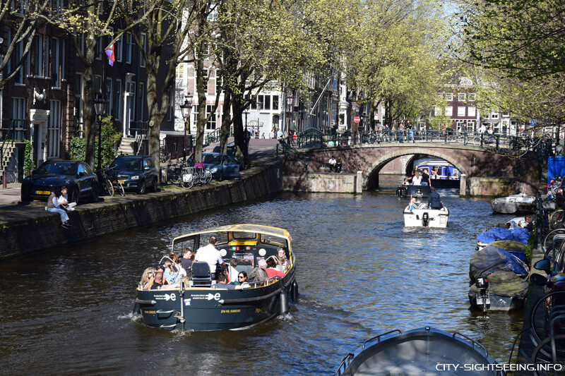 Grachtenfahrt, Amsterdam, Stadtrundfahrt