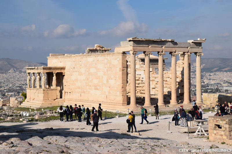 Erechtheion, Athen, Sehenswürdigkeiten