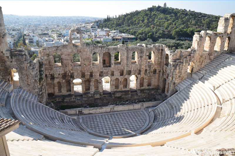 Odeon des Herodes Atticus, Herodes Atticus Theater, Athen