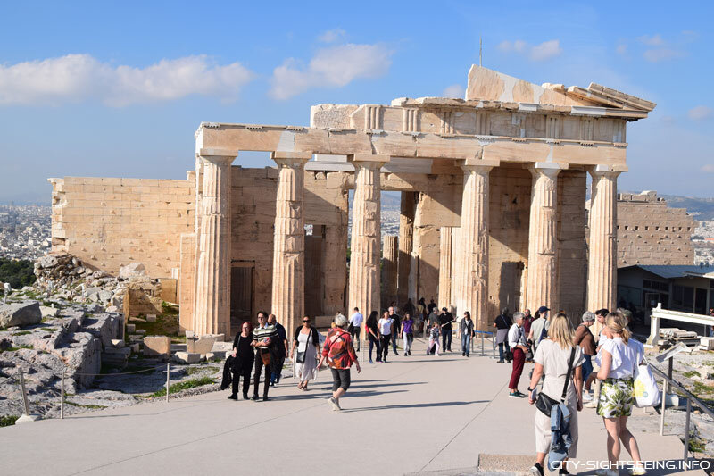 Propyläen, Athen, Akropolis