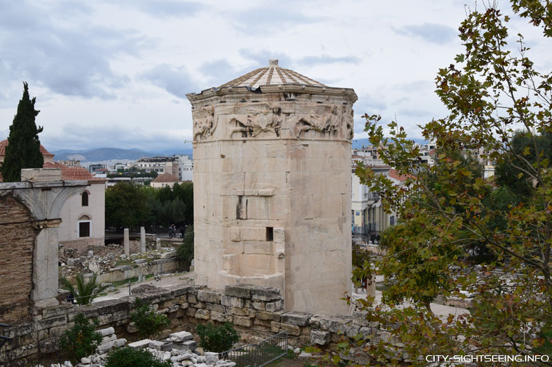 Turm der Winde, Römische Agora, Athen