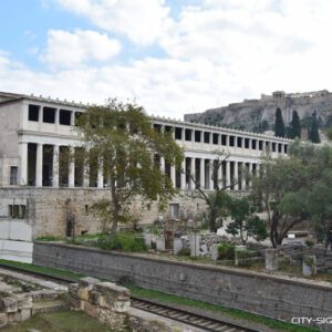 Stoa des Attalos. Athen, Agora von Athen