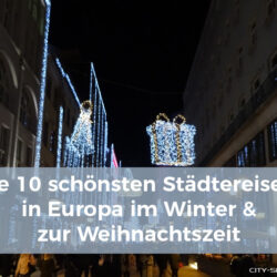 Winter, Städtereisen, Europa